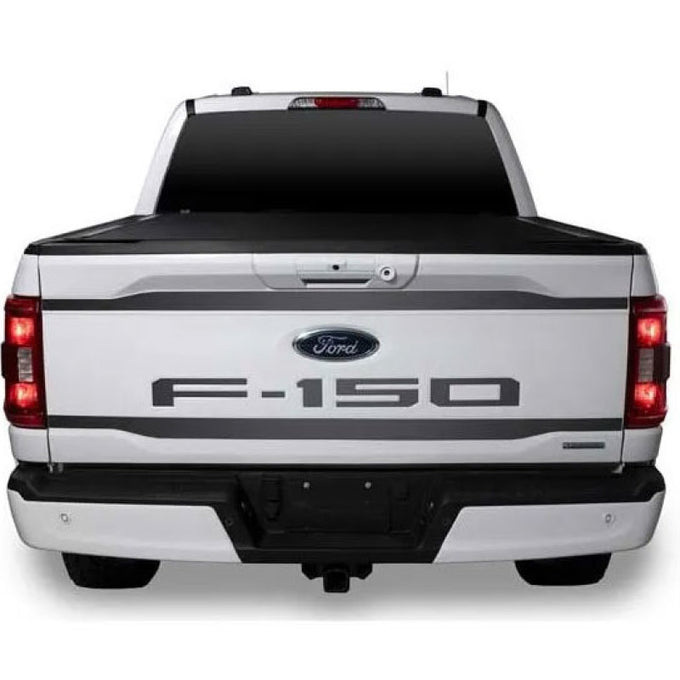 2pcs Black Platinum Upper/Lower Tailgate Accent <br> 21-24 Ford F-150