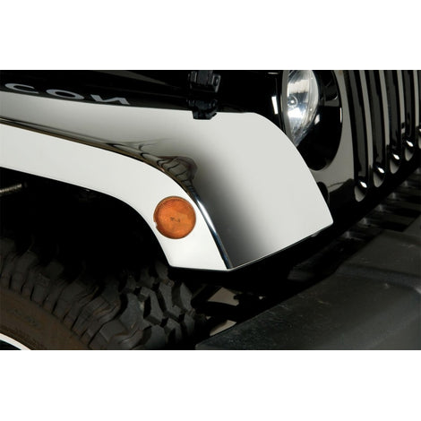 Chrome ABS Fender Flares <br> 07-18 Jeep Wrangler