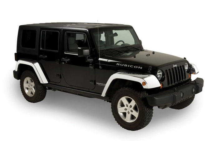 Chrome ABS Fender Flares <br> 07-18 Jeep Wrangler