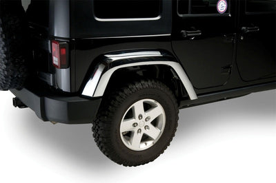 Chrome ABS Fender Flares <br> 07-18 Jeep Wrangler