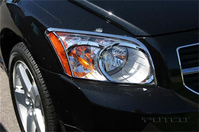 Head Lamp Overlays & Rings <br> 07-10 Dodge Caliber
