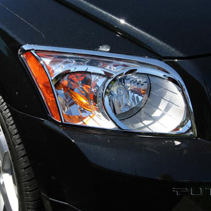 Head Lamp Overlays & Rings <br> 07-10 Dodge Caliber