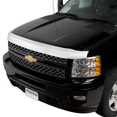 Element Chrome Hood Shields <br> 11-14 Chevy Silverado 2500 3500 HD