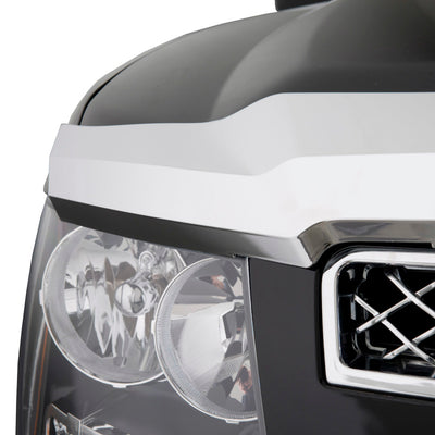 Element Chrome Hood Shields <br> 07-14 Chevy Suburban Tahoe Avalanche