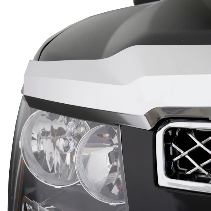 Element Chrome Hood Shields <br> 07-14 Chevy Suburban Tahoe Avalanche