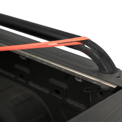 Black Nylon Boss Locker Side Rails <br> 22-25 Hyundai Santa Cruz