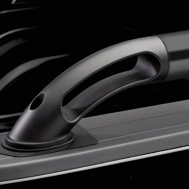 Black Nylon Boss Locker Side Rails <br> 22-25 Hyundai Santa Cruz