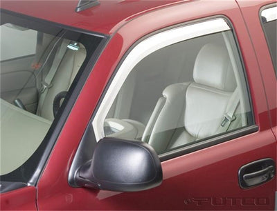 Element Chrome Window Visors (Front Only) <br> 99-07 Chevy Silverado, GMC Sierra 1500 2500 3500 HD