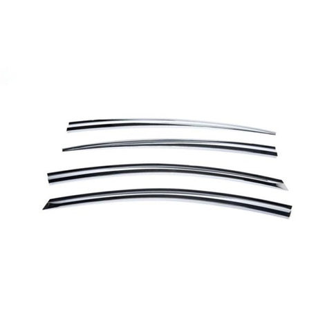 Element Chrome Window Visors <br> 14-17 Kia Forte