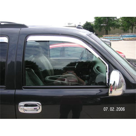 Element Chrome Window Visors <br> 00-06 Chevy Tahoe, GMC Yukon