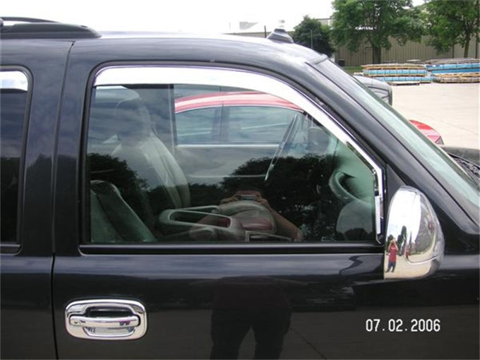 Element Chrome Window Visors <br> 00-06 Chevy Tahoe, GMC Yukon