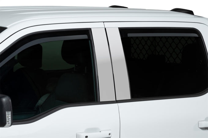 Front Element Tinted Window Visors <br> 23-24 Ford F-250 F-350 F-450 F-550 Super Duty