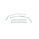 Set of 4 Element Chrome Window Visors <br> 17-22 Ford F-250 F-350 F-450 F-550 Super Duty