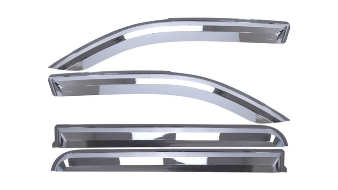 Set of 4 Element Chrome Window Visors(Set of 4) <br> 19-25 Ram 1500