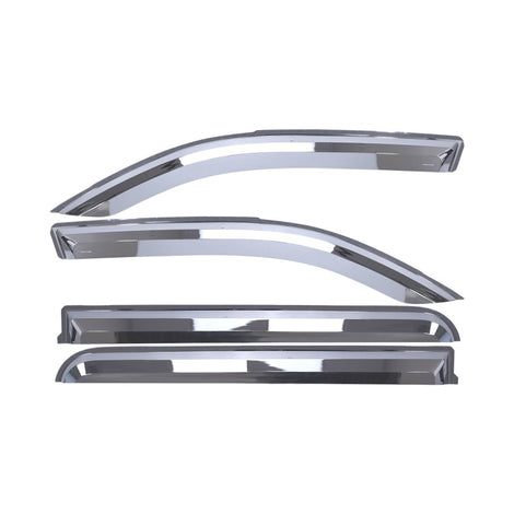 Set of 4 Element Chrome Window Visors <br> 19-25 Ram 1500