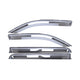 Set of 4 Element Chrome Window Visors <br> 19-25 Ram 1500