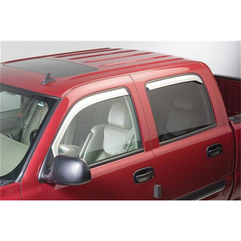 Element Chrome Window Visors (Fronts Only) <br> 09-25 Dodge Ram 1500 2500 3500