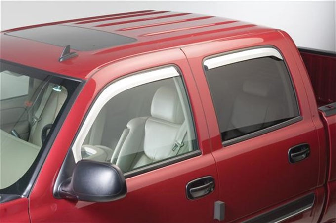 Element Chrome Window Visors (Fronts Only) <br> 09-25 Dodge Ram 1500 2500 3500