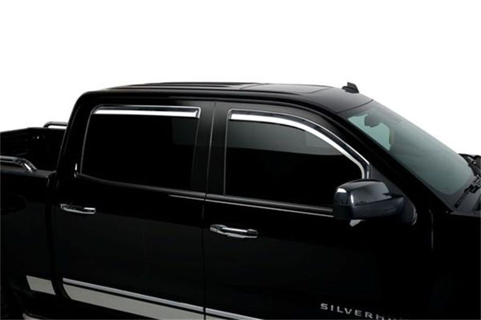 Element Chrome Window Visors (Fronts Only) <br> 09-25 Dodge Ram 1500 2500 3500