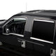 Set of 4 Element Chrome Window Visors <br> 99-16 Ford F-250 F-350 F-450 Super Duty