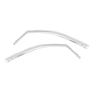 Element Chrome Window Visors <br> 07-18 Jeep Wrangler (JK)