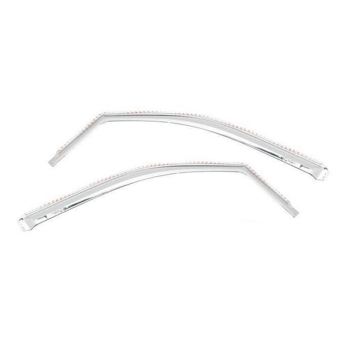 Element Chrome Window Visors <br> 07-18 Jeep Wrangler (JK)