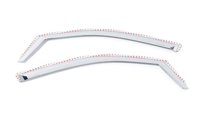 Element Chrome Window Visors (Front Only) <br> 19-25 Chevy Silverado, GMC Sierra 1500 2500 3500 HD