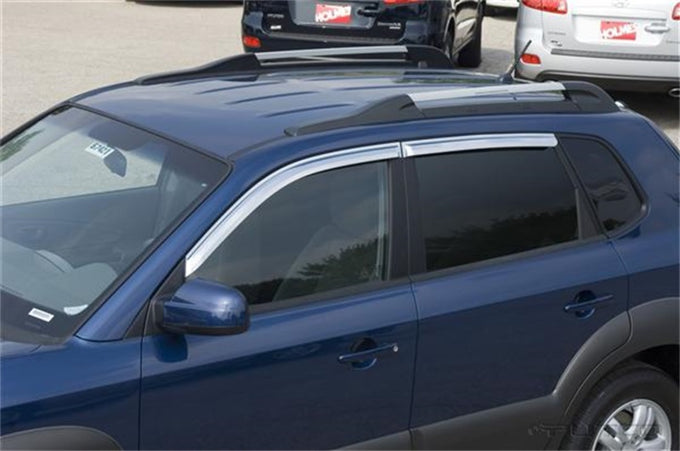 Element Chrome Window Visors <br> 05-09 Hyundai Tucson