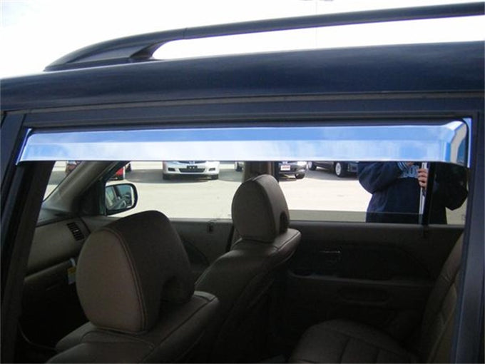 Element Chrome Window Visors <br> 03-08 Honda Pilot