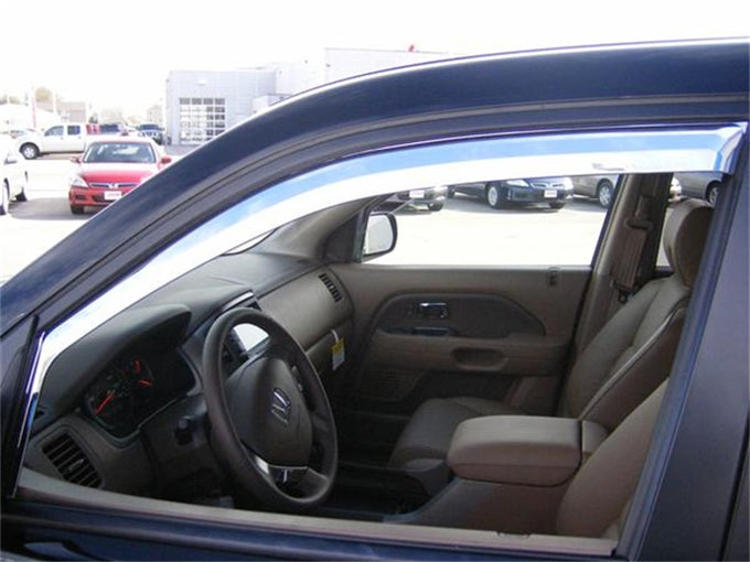 Element Chrome Window Visors <br> 03-08 Honda Pilot