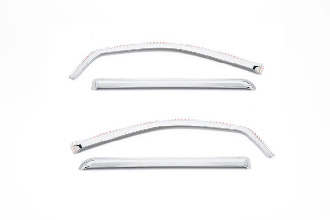 Element Chrome Window Visors <br> 14-19 Chevy Silverado, GMC Sierra 1500 2500 3500 HD