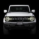 Luminix DRL LED Light Hood Limb Riser <br> 21-25 Ford Bronco