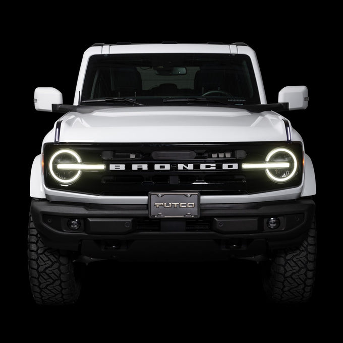 Luminix DRL LED Light Hood Limb Riser <br> 21-25 Ford Bronco