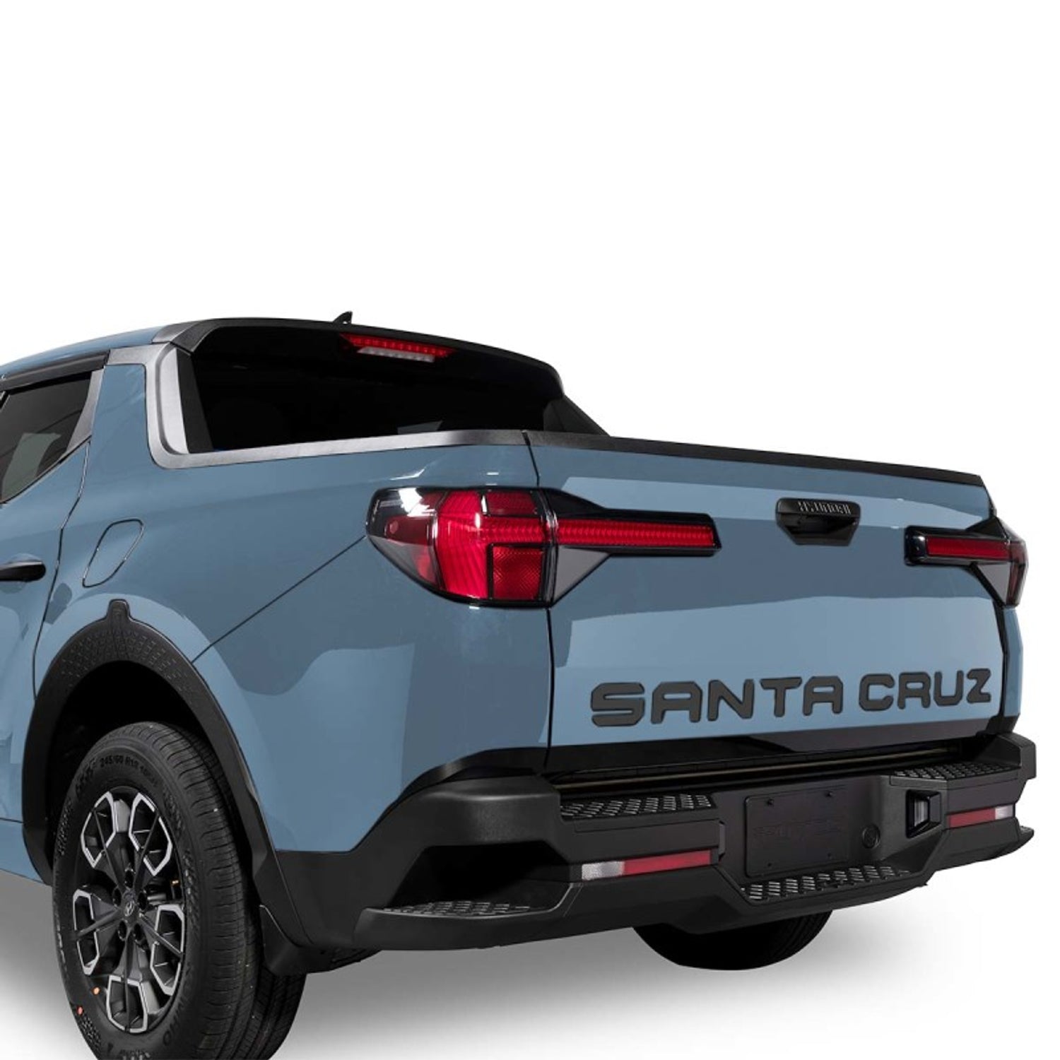 Black Platinum Tailgate Letter Kit <br> 22-25 Hyundai Santa Cruz