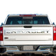 Stainless Steel Tailgate Letters <br> 19-25 Chevy Silverado 1500 2500 3500 HD