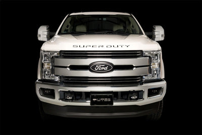 Letters Stamped/Black Platinum)Tailgate/Rear <br> 17-19 Ford F-250 F-350