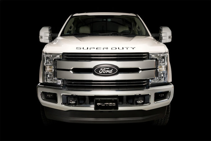 Letters Stamped/Black Platinum)Tailgate/Rear <br> 17-19 Ford F-250 F-350