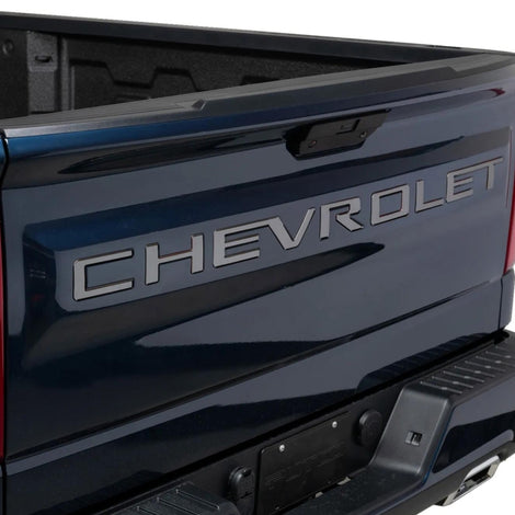 Black Platinum Chevrolet Letters <br> 23-25 Chevy Colorado
