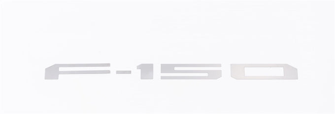Cut Letters/Stainless Steel Tailgate <br> 18-20 Ford F-150