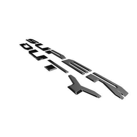 Letters Tailgate/Rear Ford Lettering Emblems <br> 20-24 Ford F-350 F-250