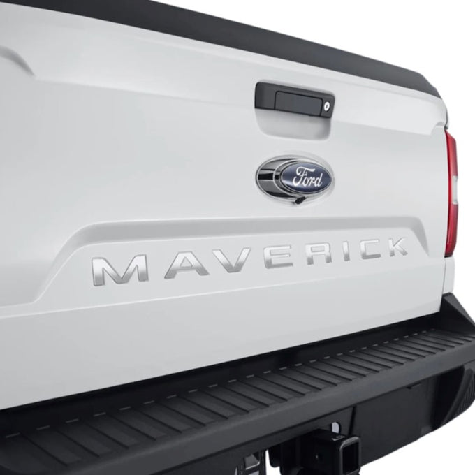 Lettering kit Polished Ford Lettering Emblems <br> 22-25 Ford Maverick