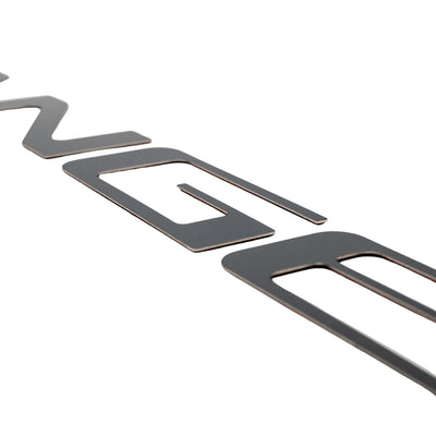 Black Platinum Stainless Tailgate <br> 24-25 Ford Ranger