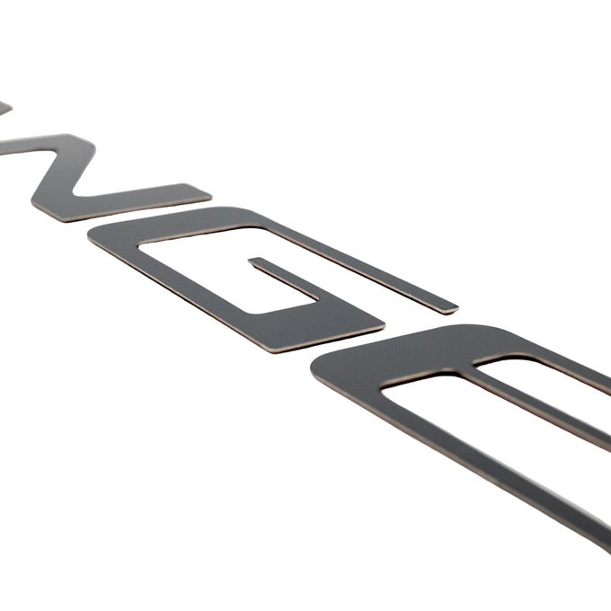 Black Platinum Stainless Tailgate <br> 24-25 Ford Ranger