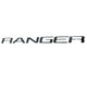 Black Platinum Stainless Tailgate <br> 24-25 Ford Ranger