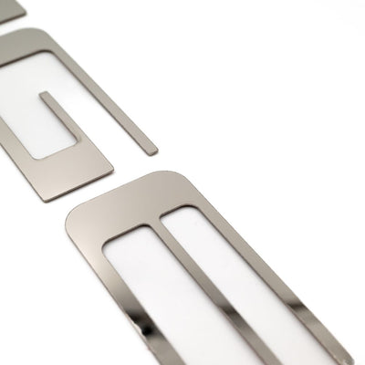 Polished Stainless Tailgate <br> 24-25 Ford Ranger