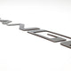 Polished Stainless Tailgate <br> 24-25 Ford Ranger