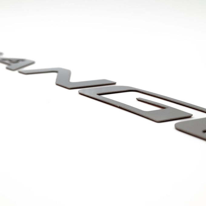 Polished Stainless Tailgate <br> 24-25 Ford Ranger