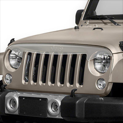 Clear Condor Jeep Hood Shield <br> 07-18 Jeep Wrangler