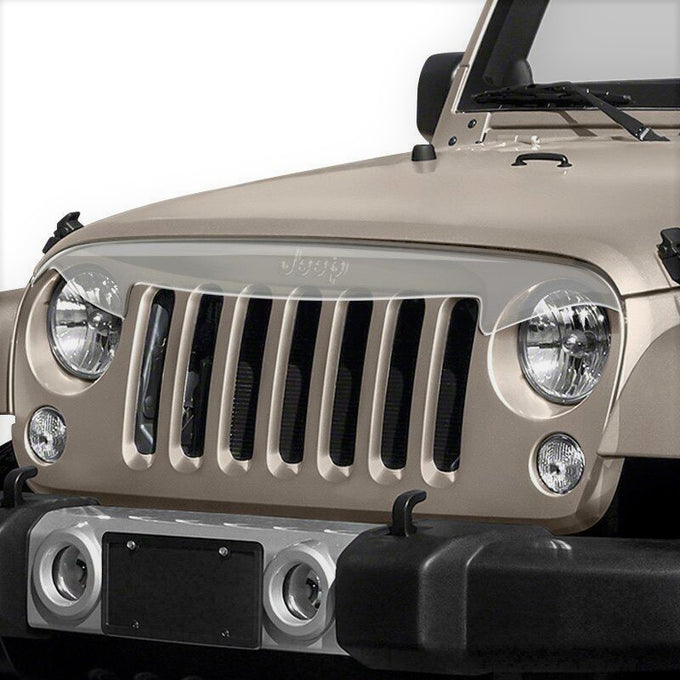 Clear Condor Jeep Hood Shield <br> 07-18 Jeep Wrangler