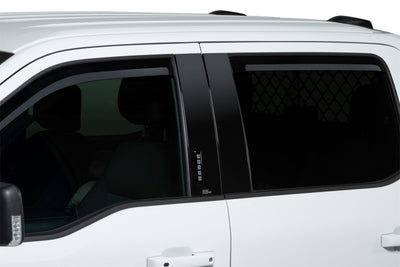 Front Element Tinted Window Visors <br> 23-24 Ford F-250 F-350 F-450 F-550 Super Duty